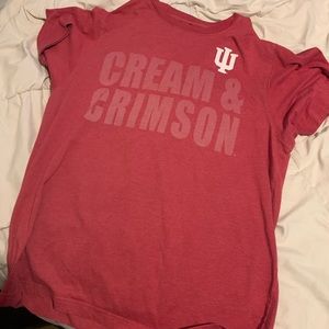 Indiana University Short Sleeve Shirt Large